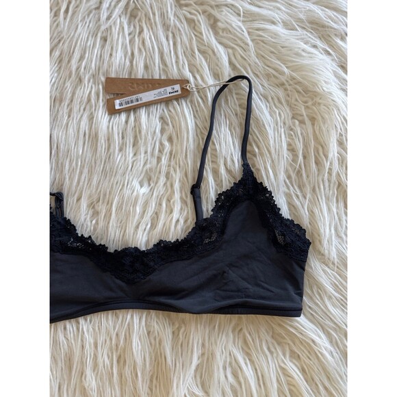 Skim Fits Everybody Lace Scoop Bralette Onyx Size Large - Picture 4 of 8